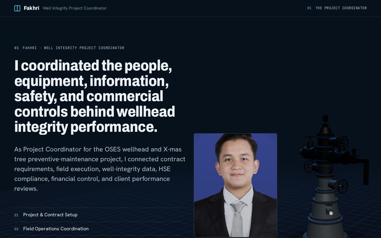 Preview of Project Coordinator WIMS Portofolio