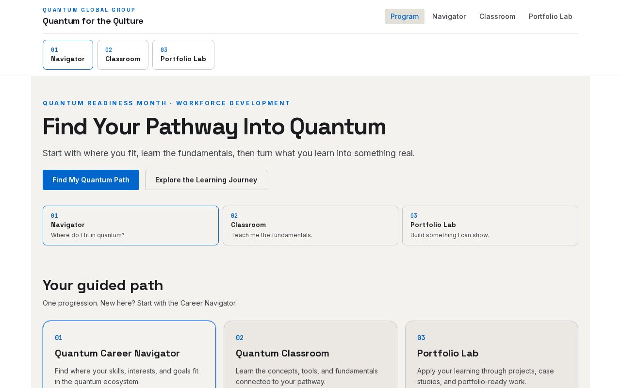 Preview of Quantum Workforce Development