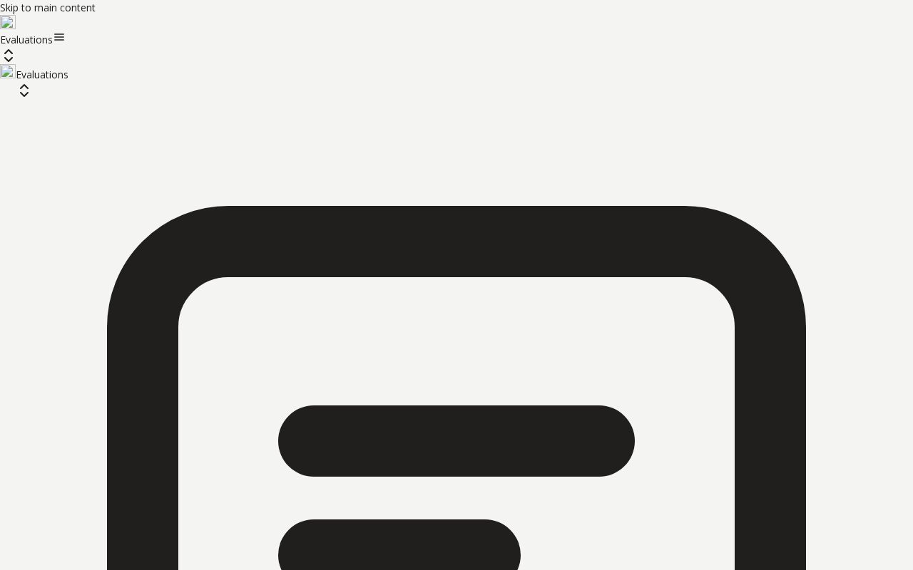 Preview of Evaluations Platform Project