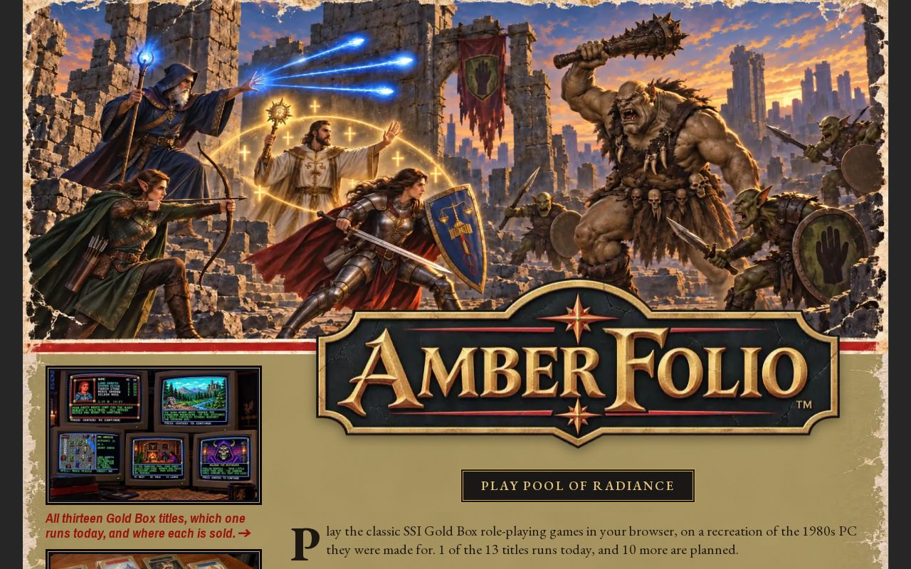 Preview of Amberfolio Feedback