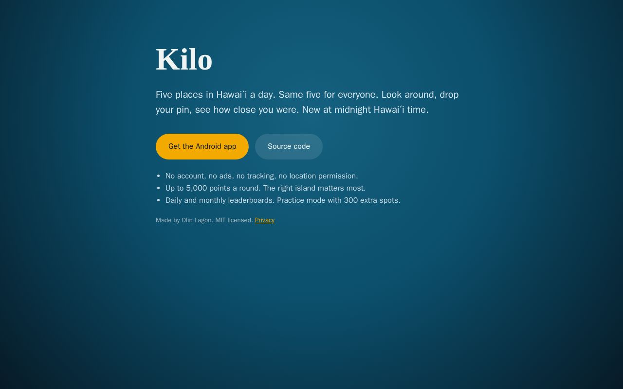 Preview of Kilo
