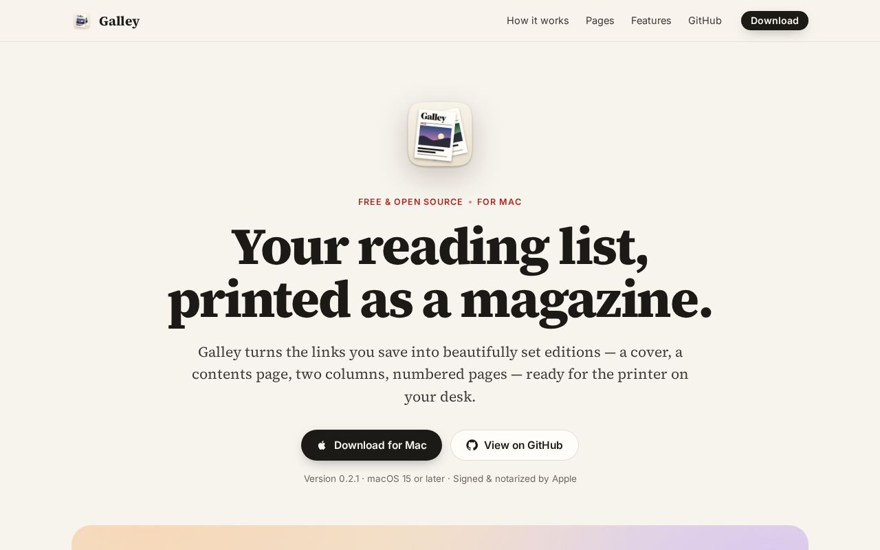 Preview of Galley