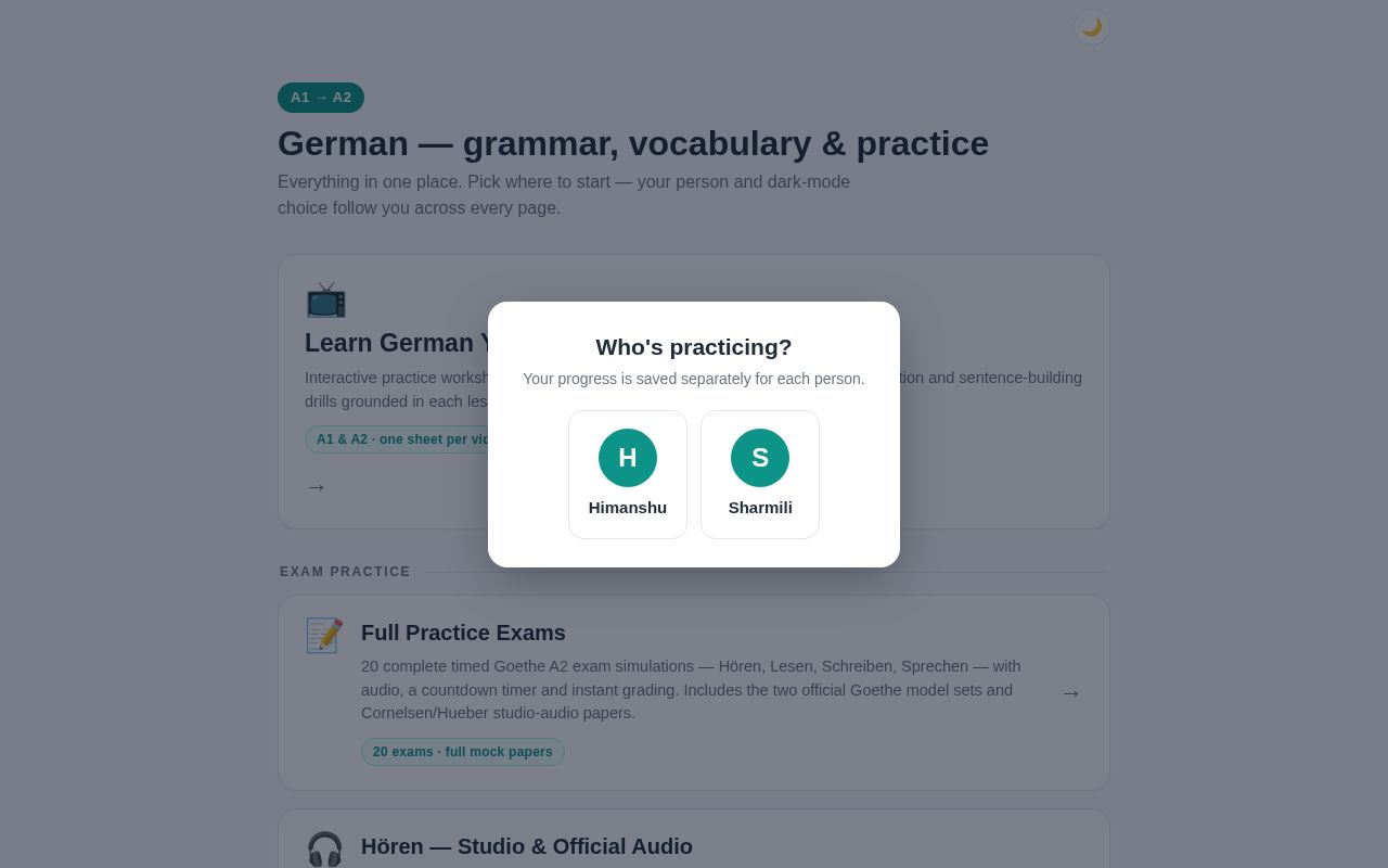 Preview of German Worksheets