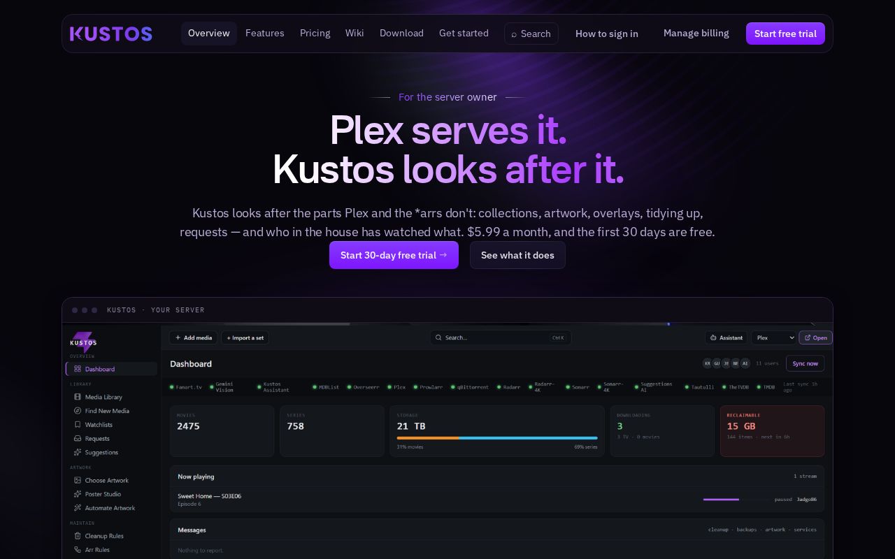Preview of Kustos
