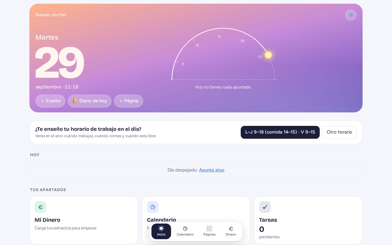 Preview of Mi Espacio
