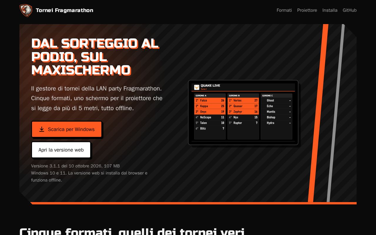 Preview of Tornei Fragmarathon