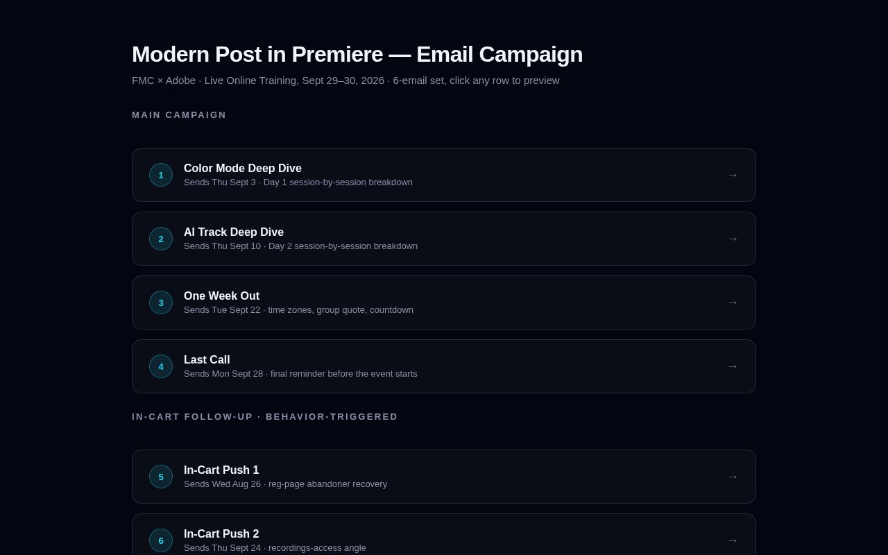 Preview of Mpip26 Email Preview
