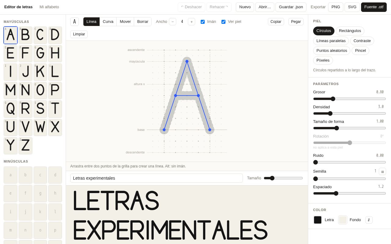 Preview of Editor Letras