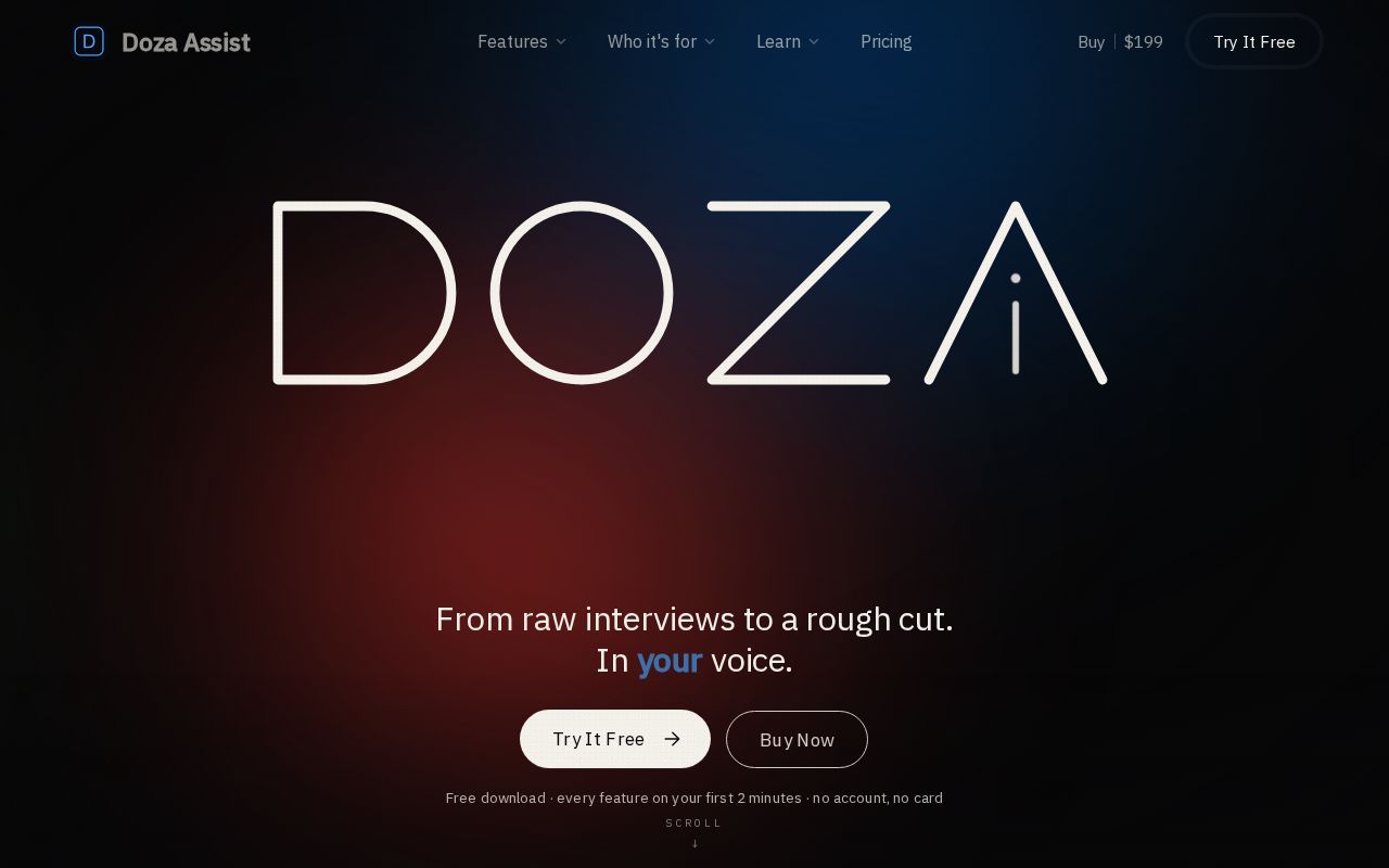 Preview of Doza Assist Claude Extension