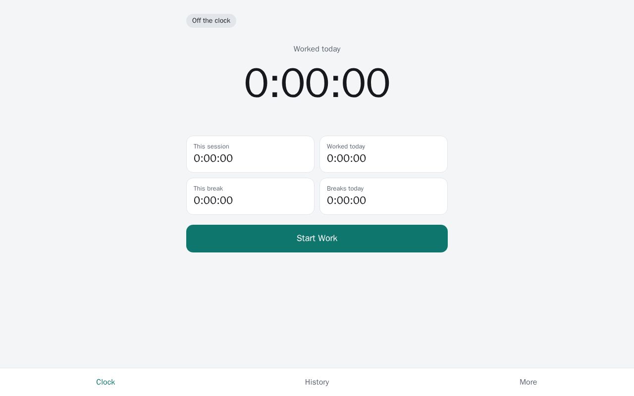 Preview of Hours Tracker