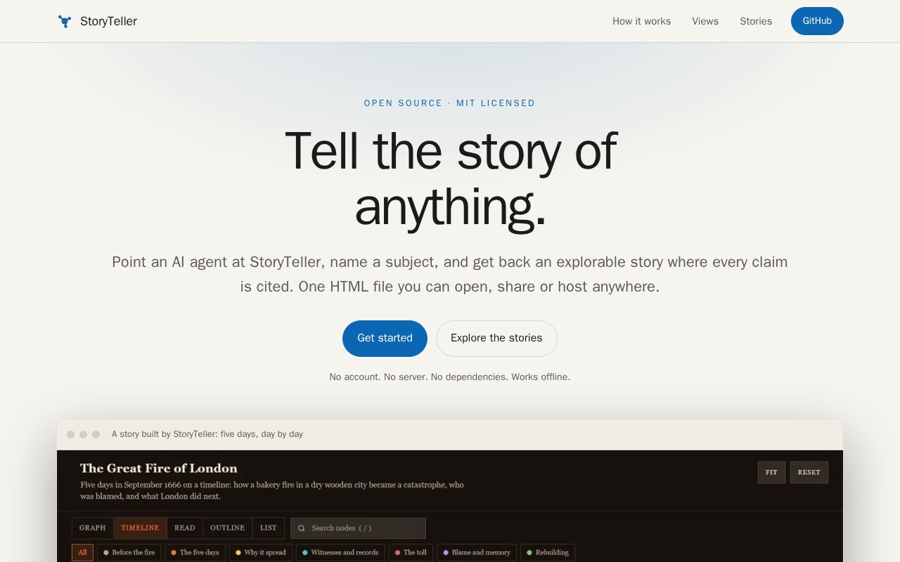Preview of StoryTeller