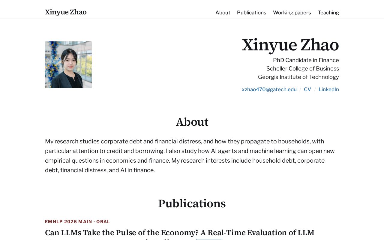 Preview of XinyueZhao777 Github Io