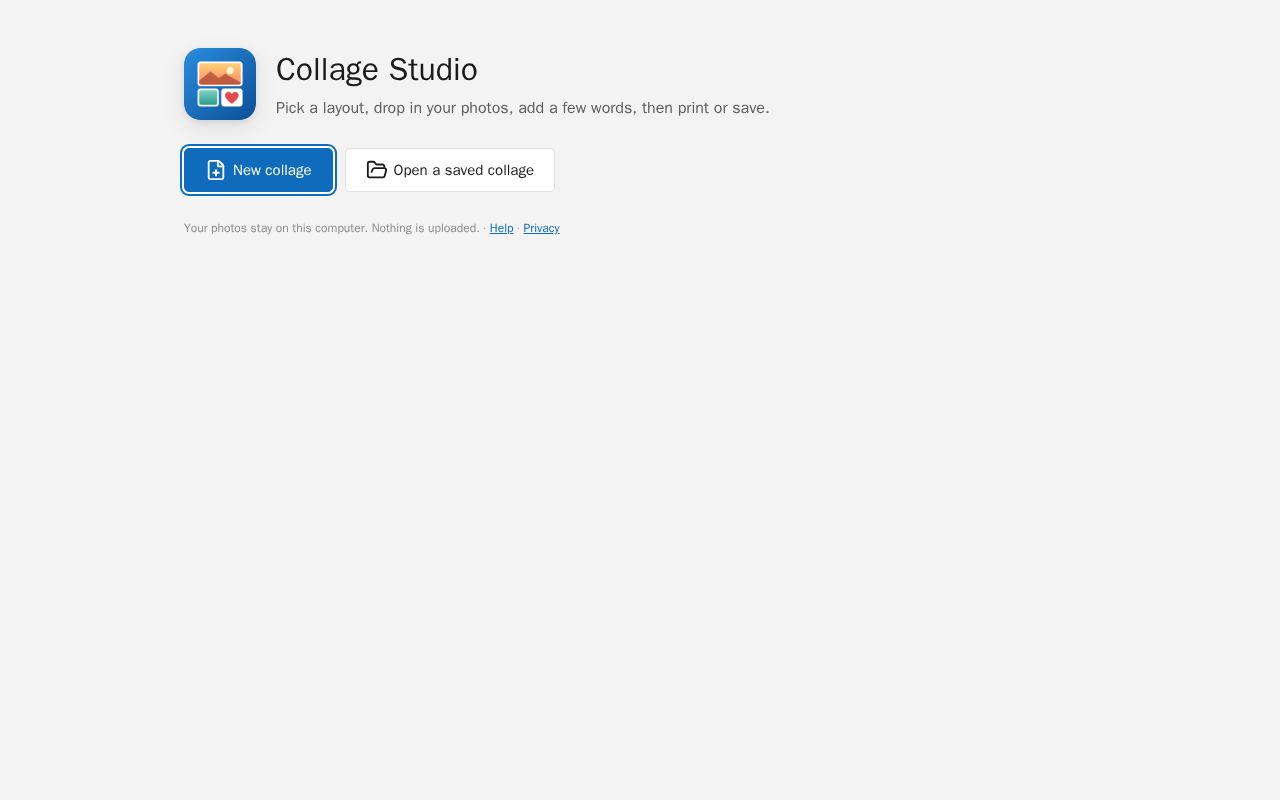 Preview of Collage Studio