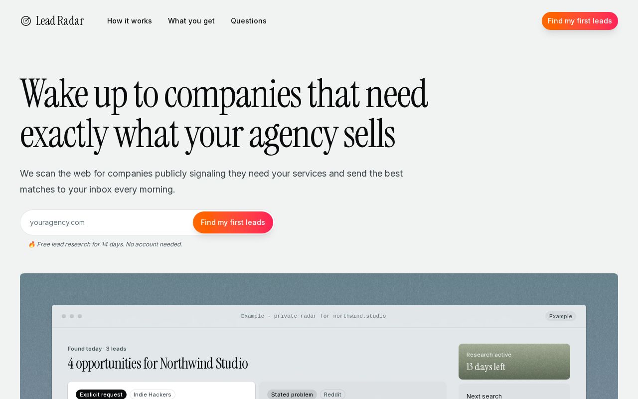 Preview of Notanotheragent