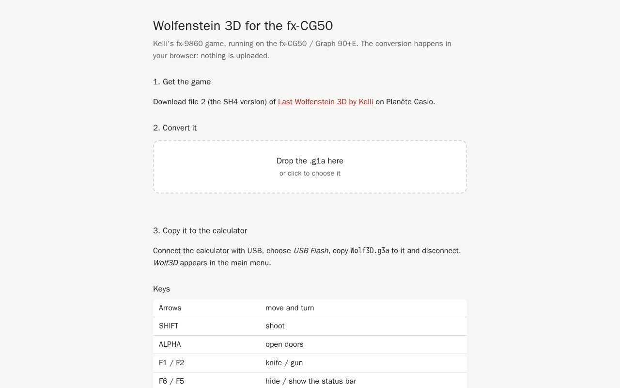 Preview of Wolf3d Cg50