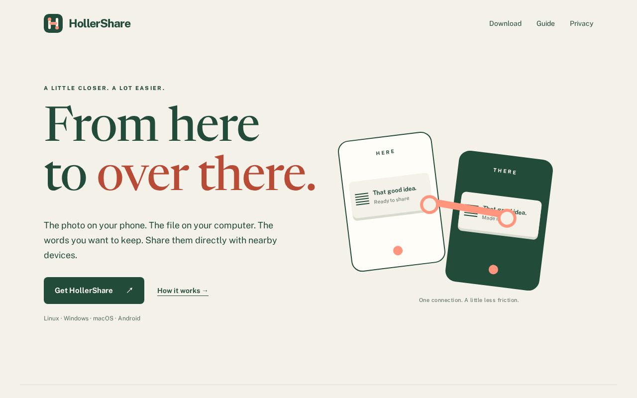 Preview of Hollershare
