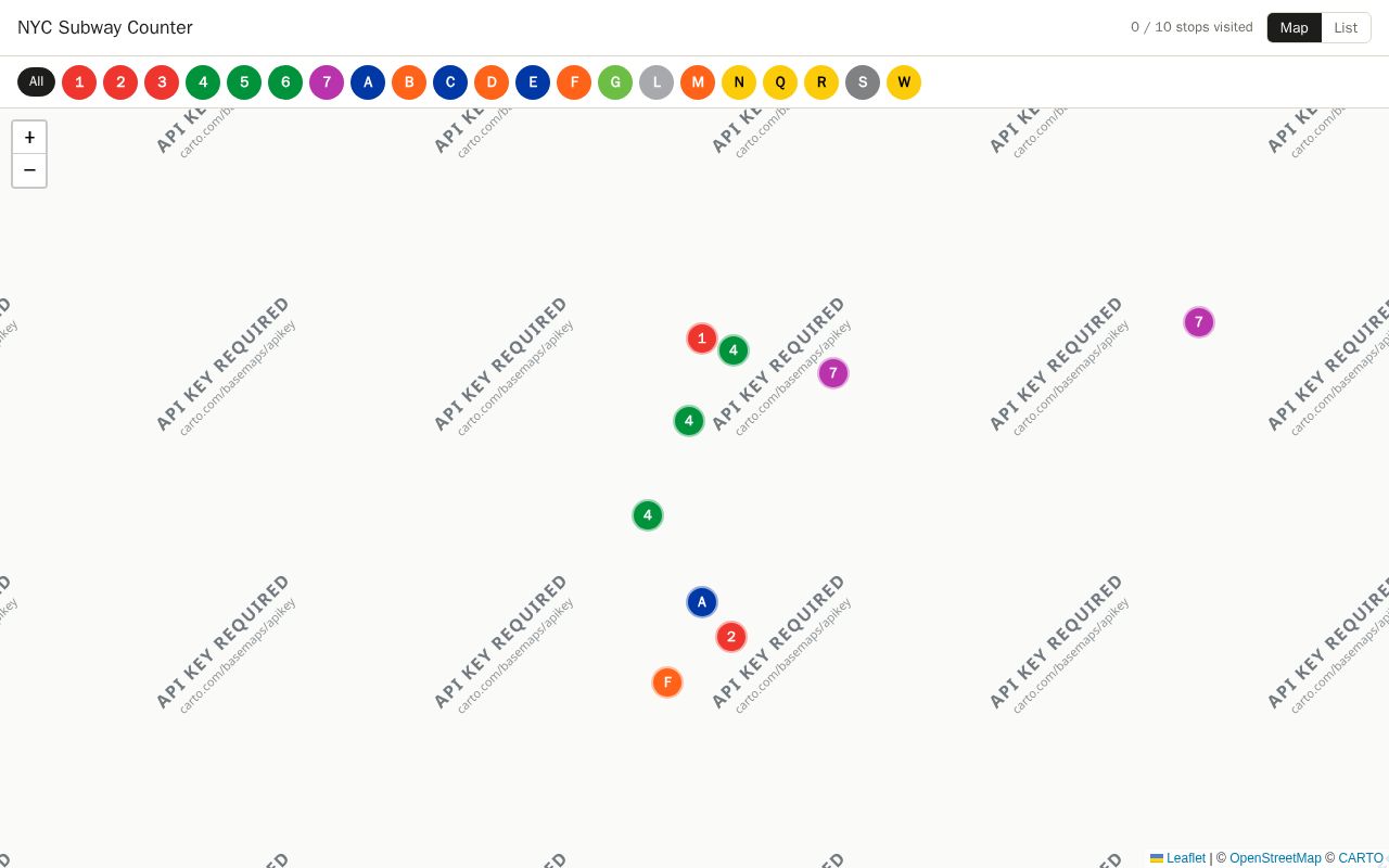 Preview of Nyc Subway Counter