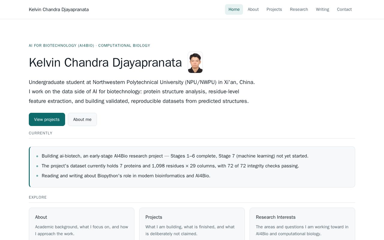 Preview of Kelvinchandradjayapranata Hue Github Io