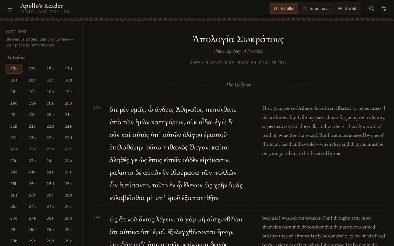 Preview of Apollos Reader
