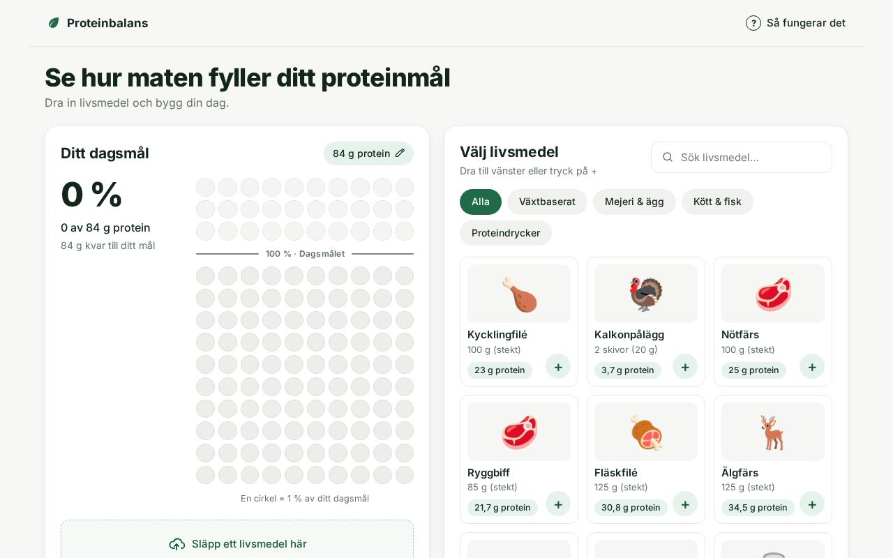 Preview of Proteinbalans