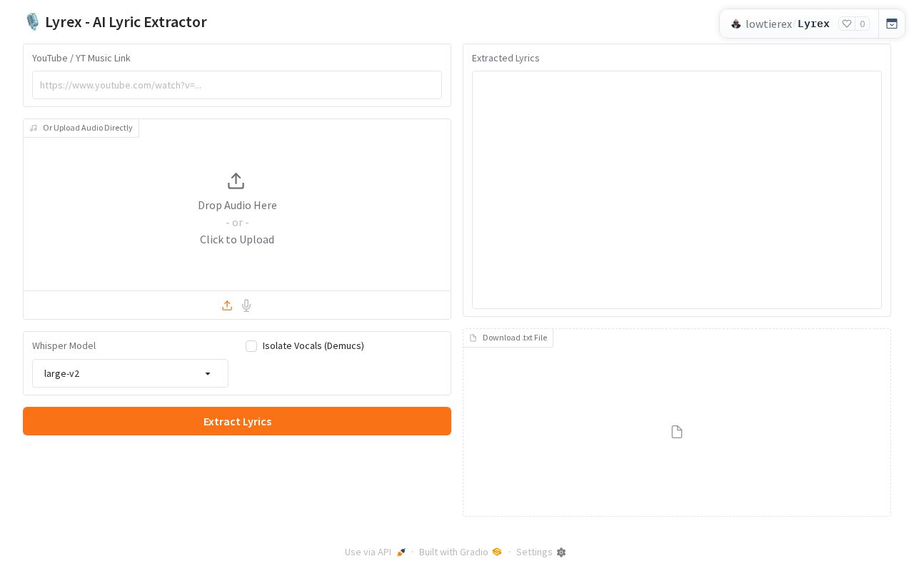 Preview of Lyrex