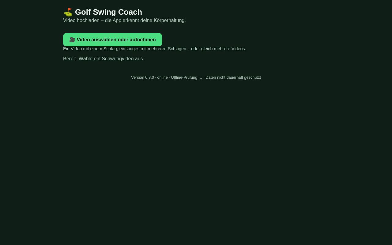 Preview of Golf Swing Coach