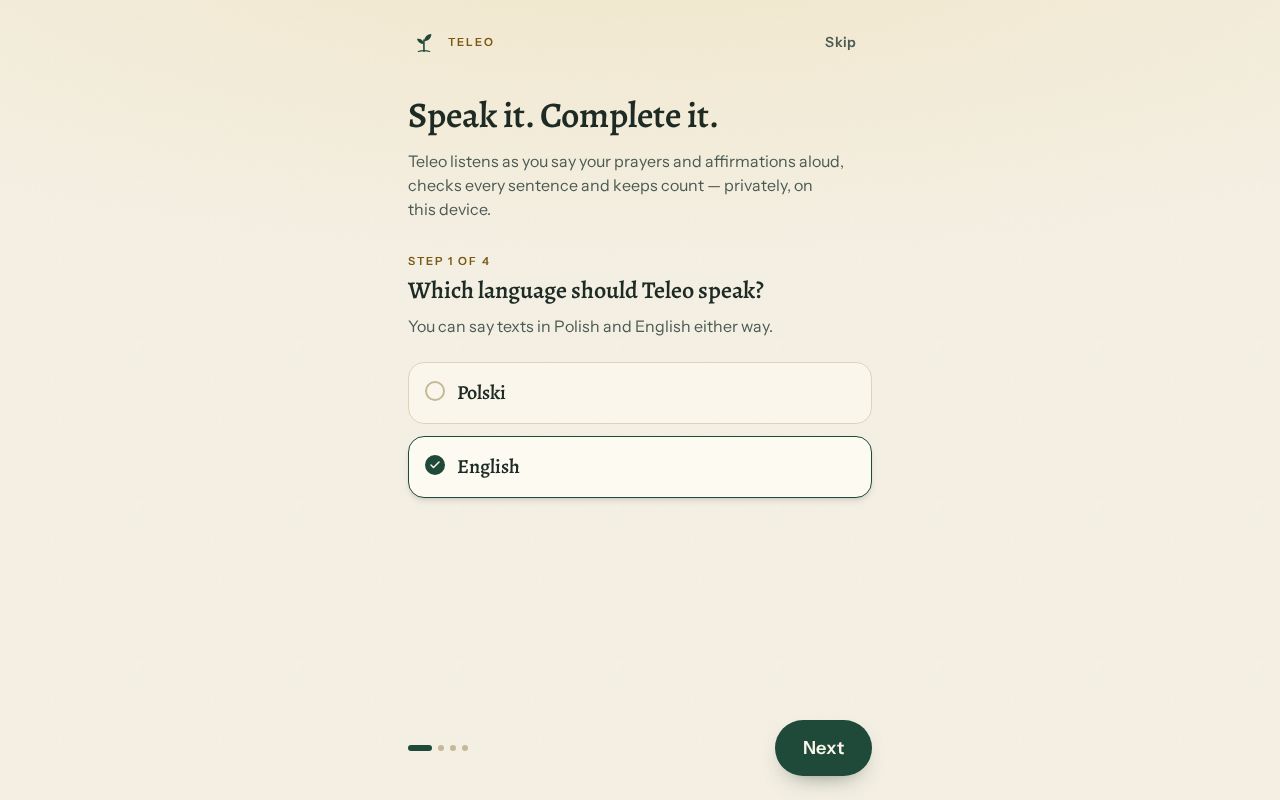Preview of Teleo