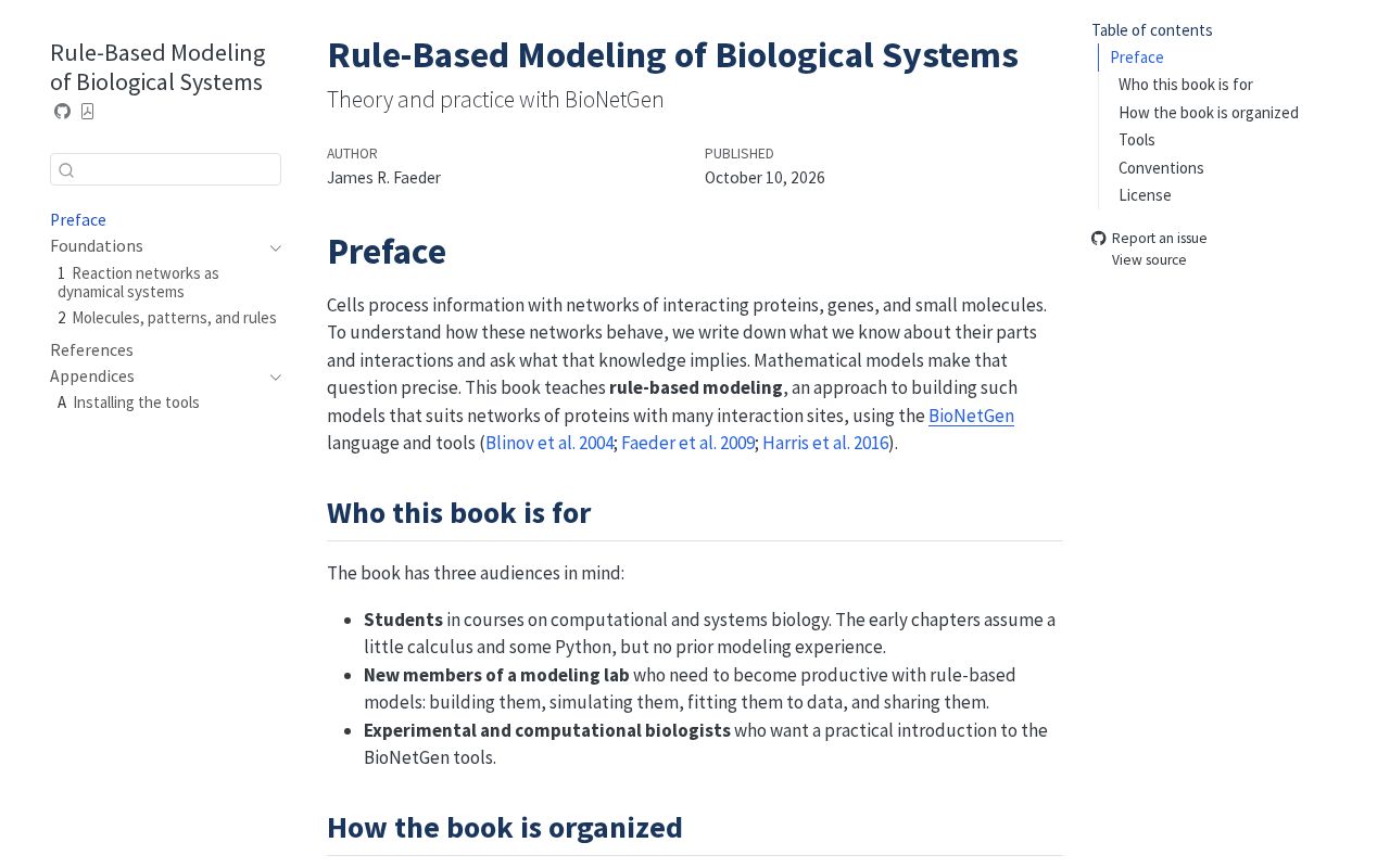 Preview of Bionetgen Book