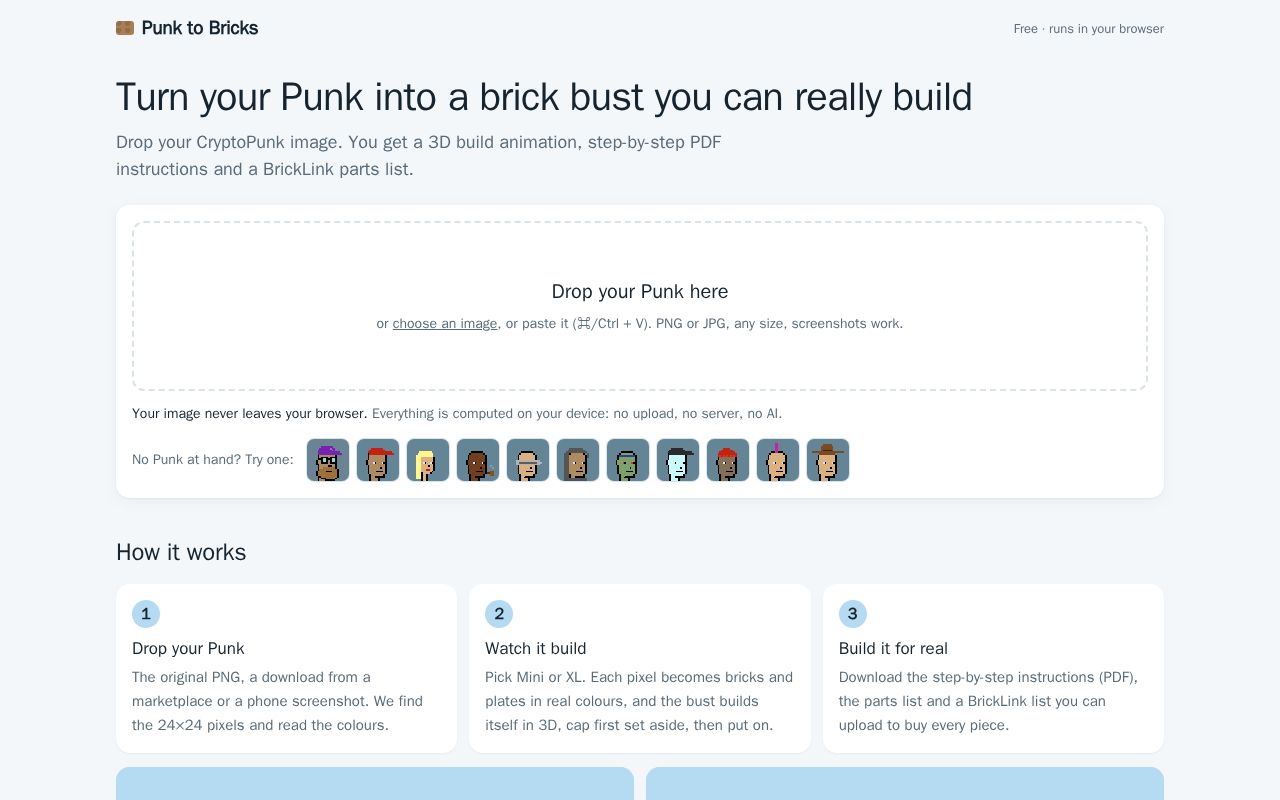 Preview of Punk To Bricks