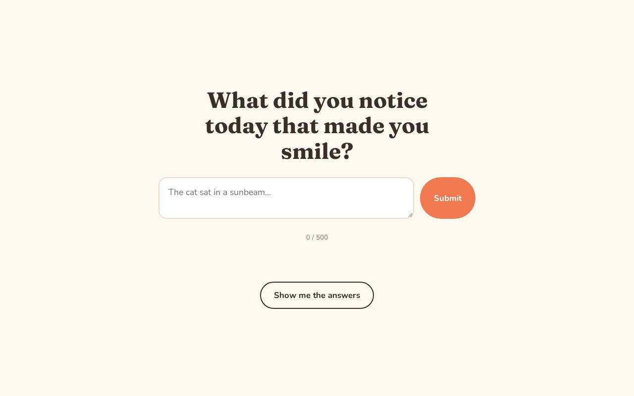 Preview of Happy Answers