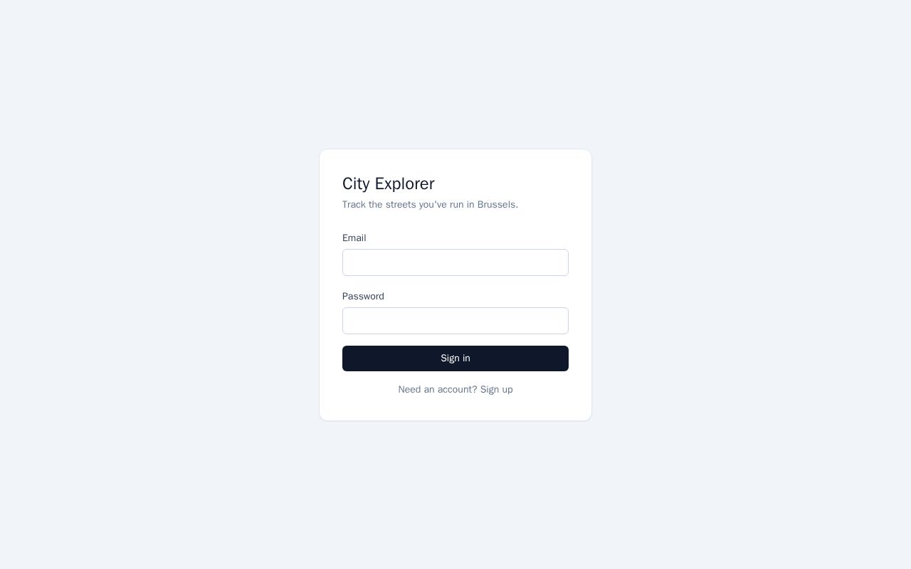 Preview of City Explorer