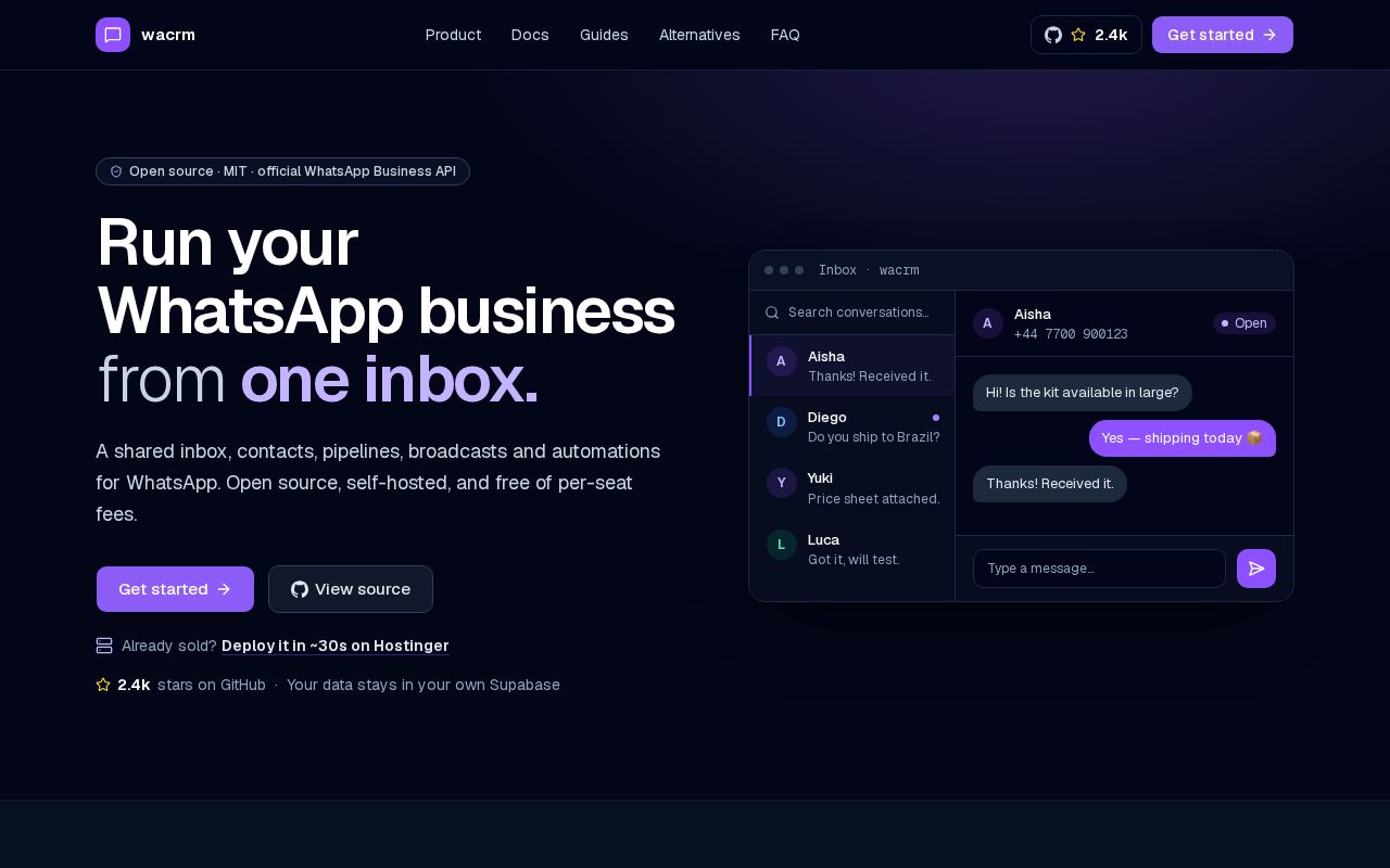 Preview of Wacrm