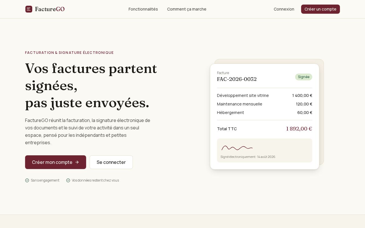 Preview of Facturego