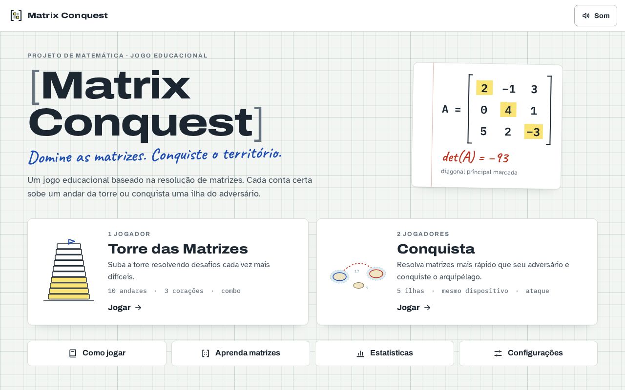 Preview of Matrix Conquest