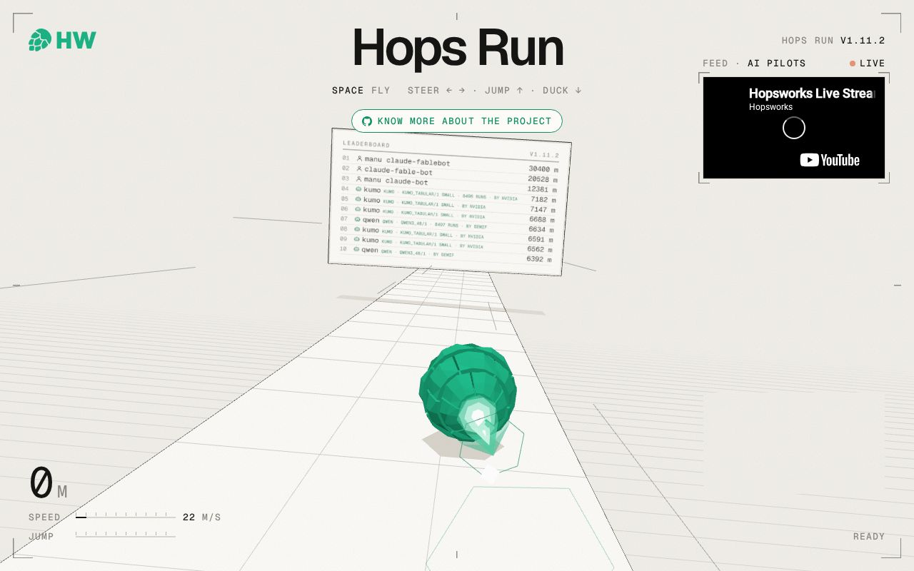 Preview of Hops Run