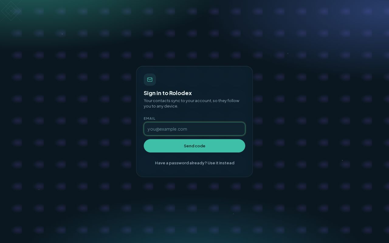 Preview of Personal CRM Updated