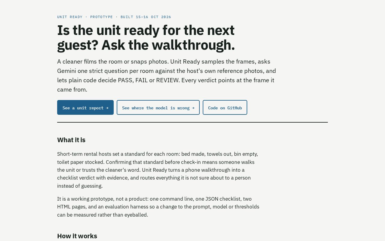 Preview of Unit Ready