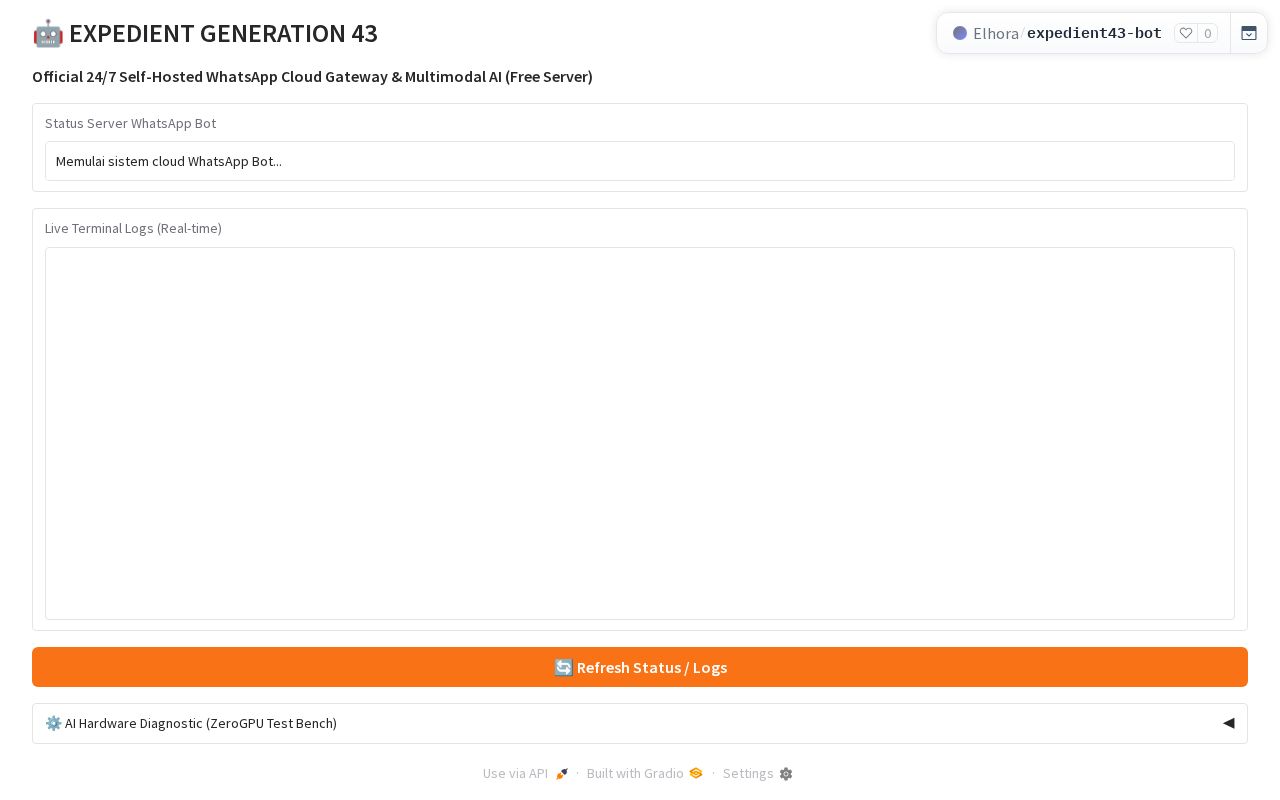 Preview of Expedient43 Bot
