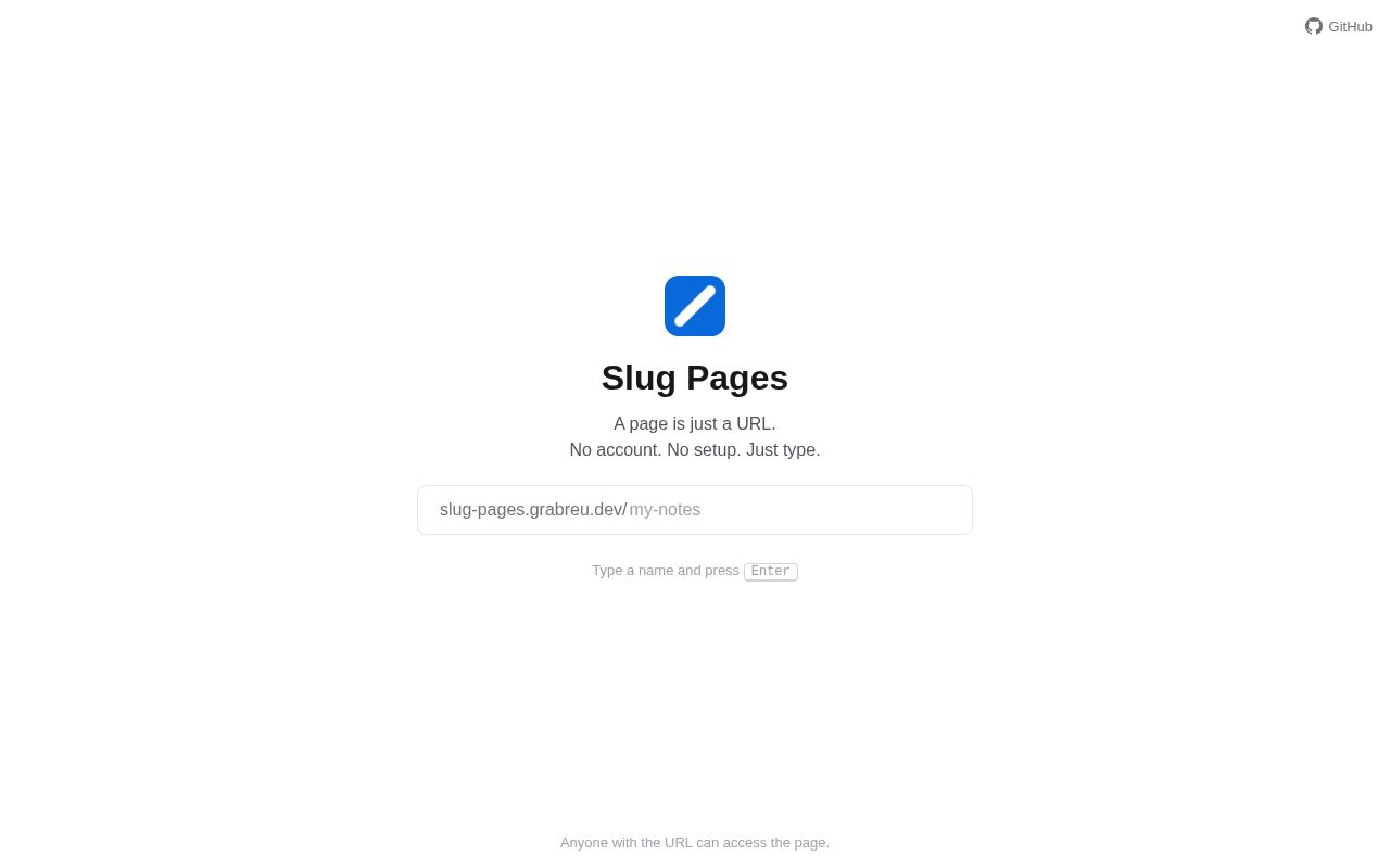 Preview of Slug Pages