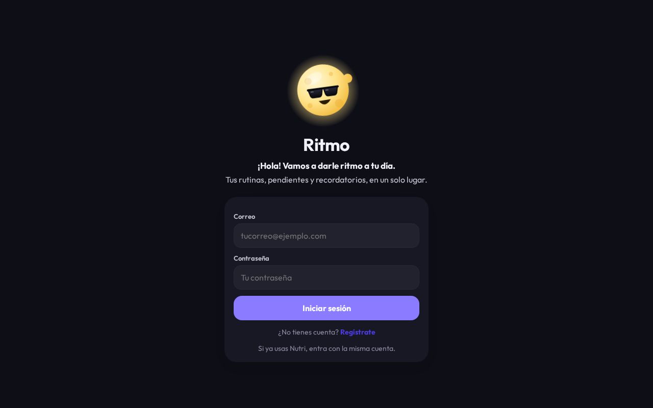 Preview of Ritmo App