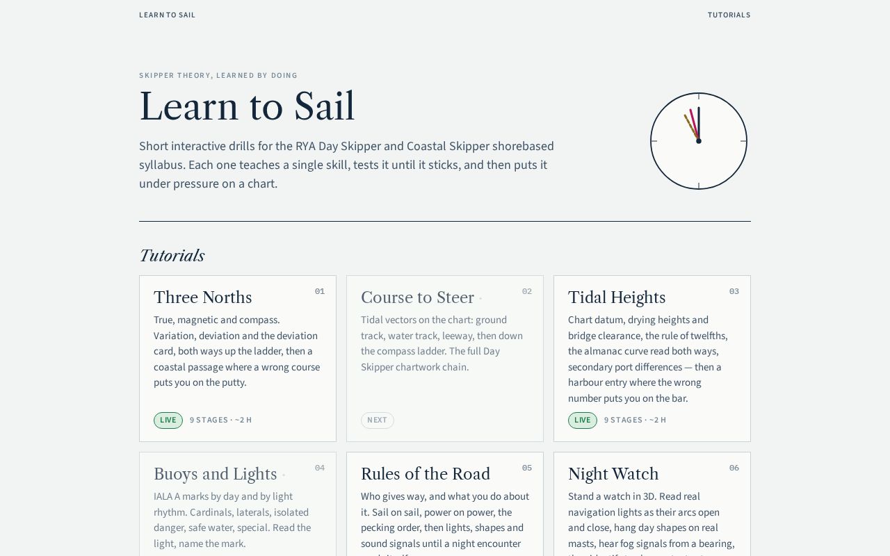 Preview of Learn To Sail