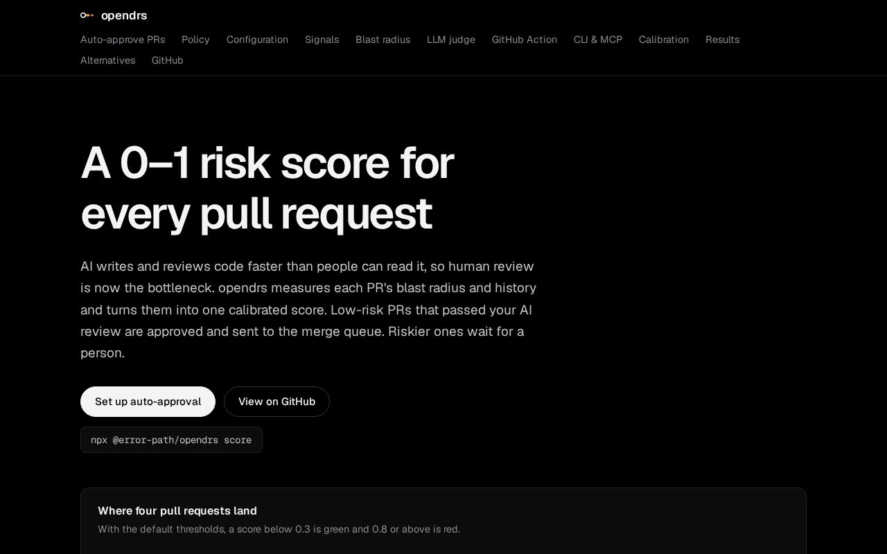 Preview of Opendrs