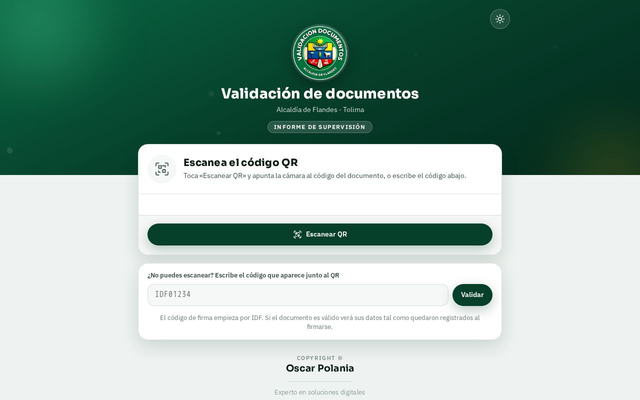 Preview of VALIDAR SUPERVISION FLANDES