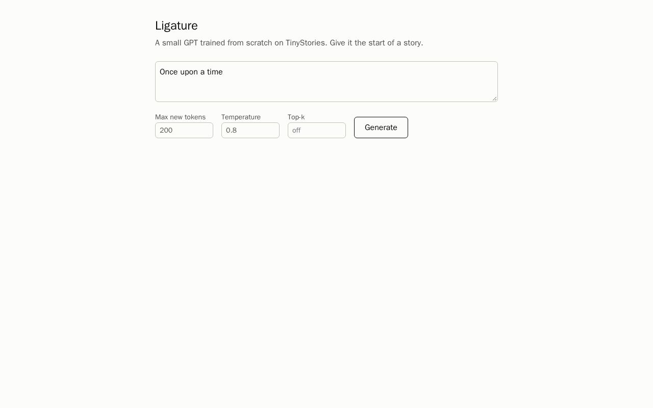 Preview of Ligature