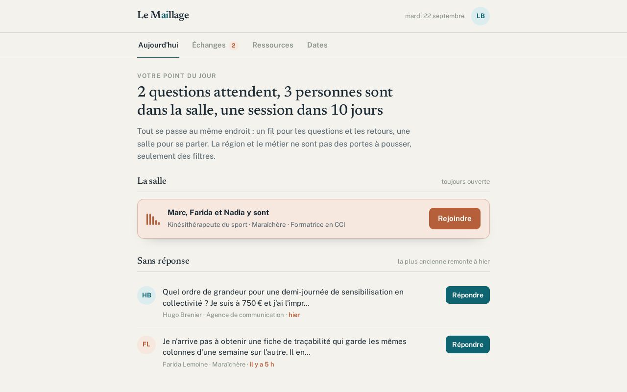 Preview of Reseau Maillage