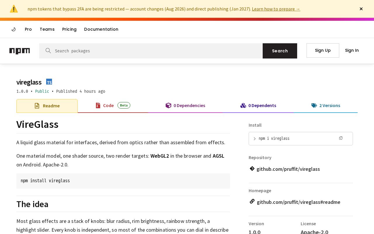 Preview of Vireglass