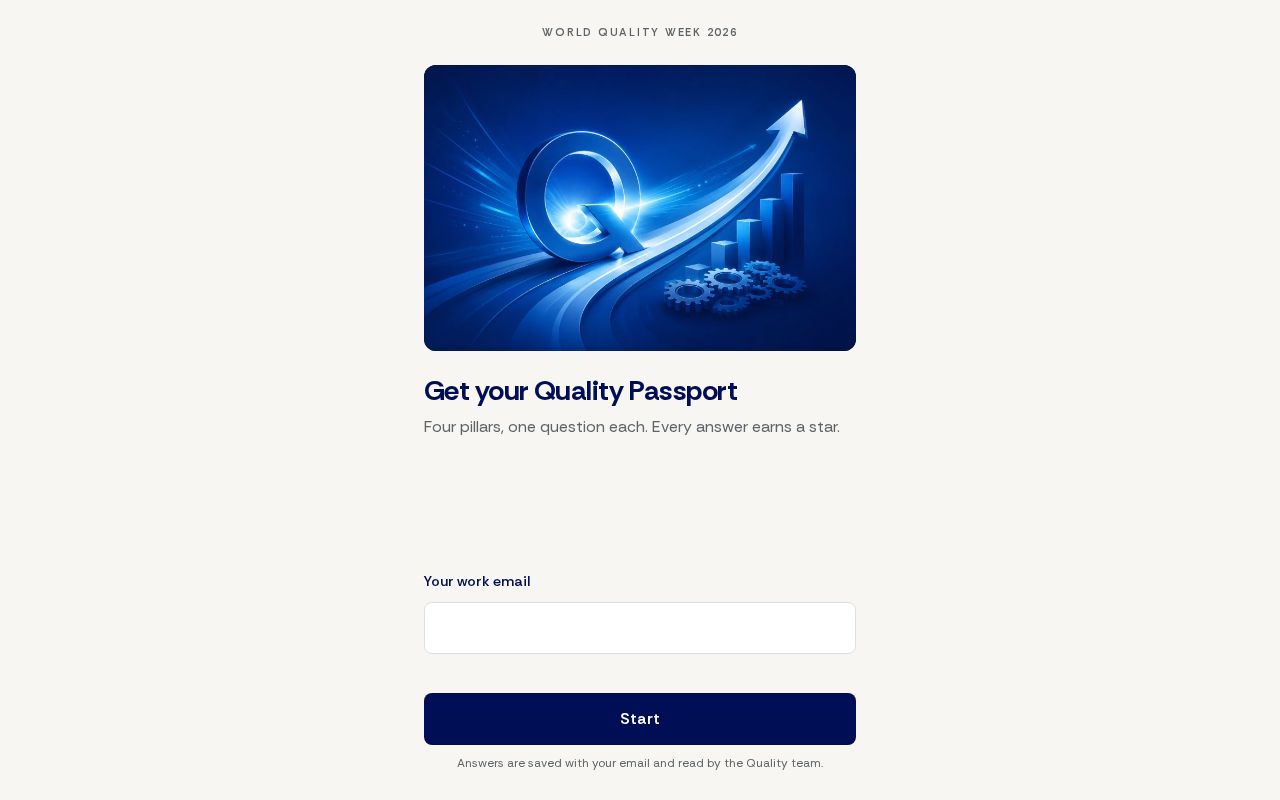 Preview of Quality Passport