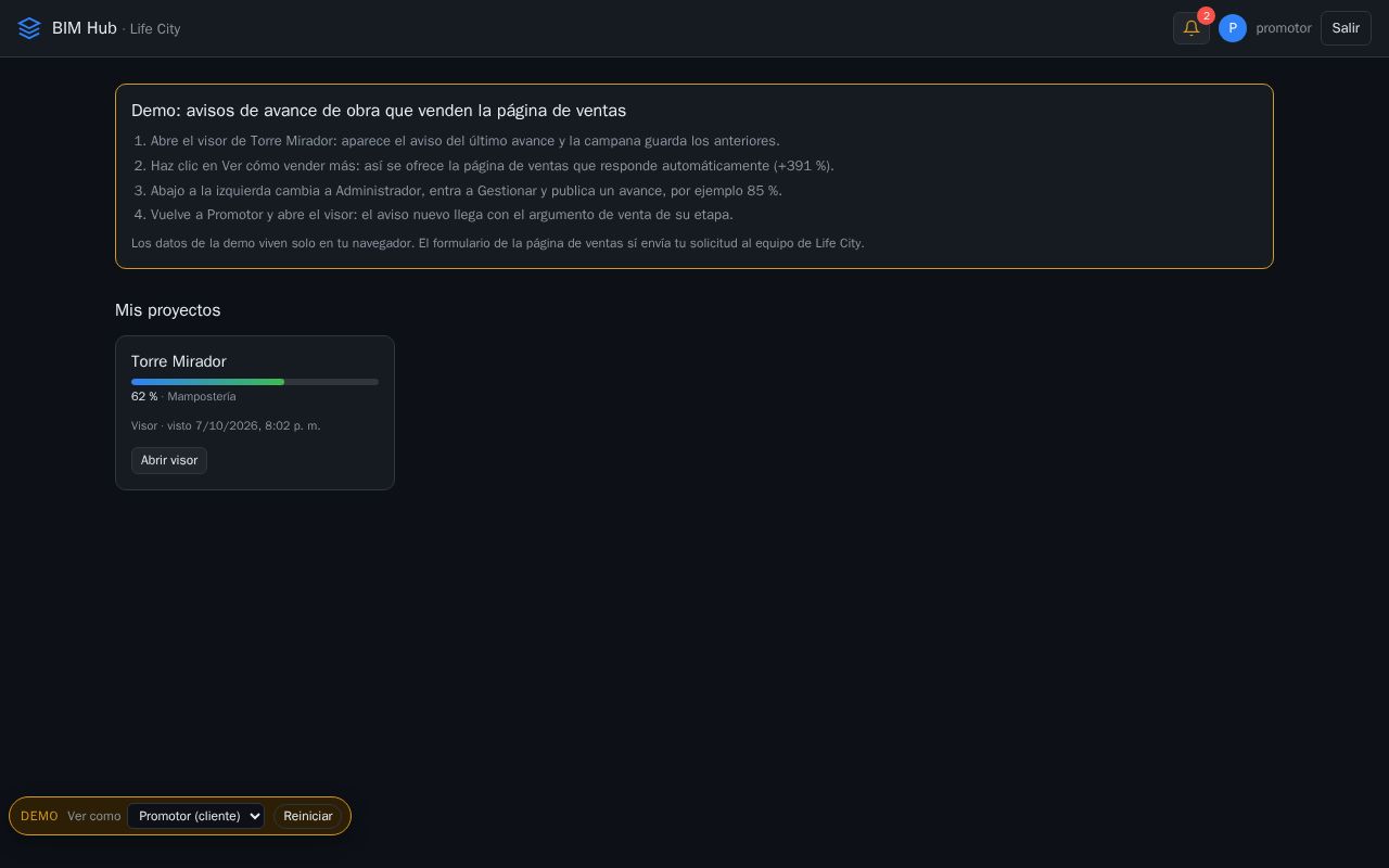 Preview of Visor Bim Notificaciones