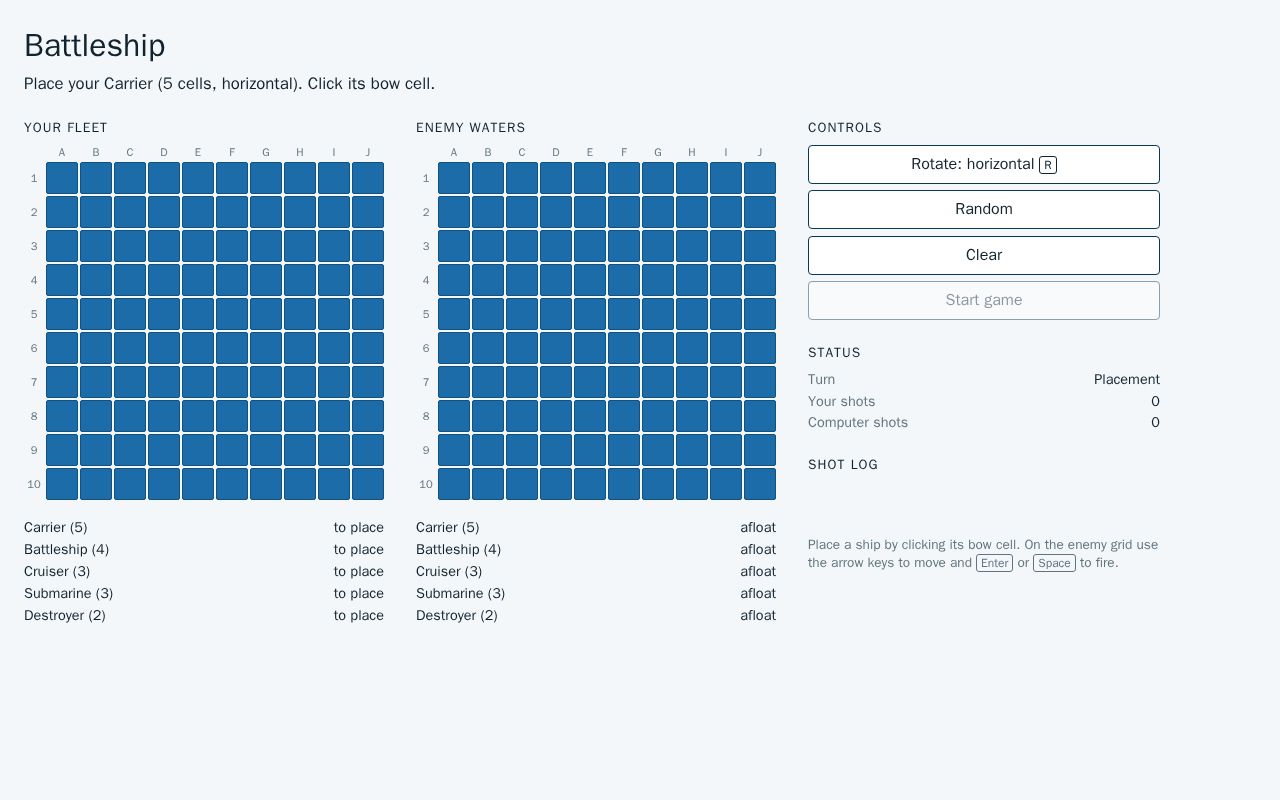Preview of Battleship
