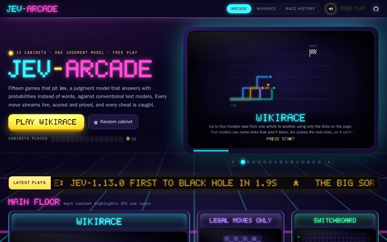 Preview of JEV-Arcade